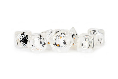 Resin Poly Penguin Dice - FanRoll