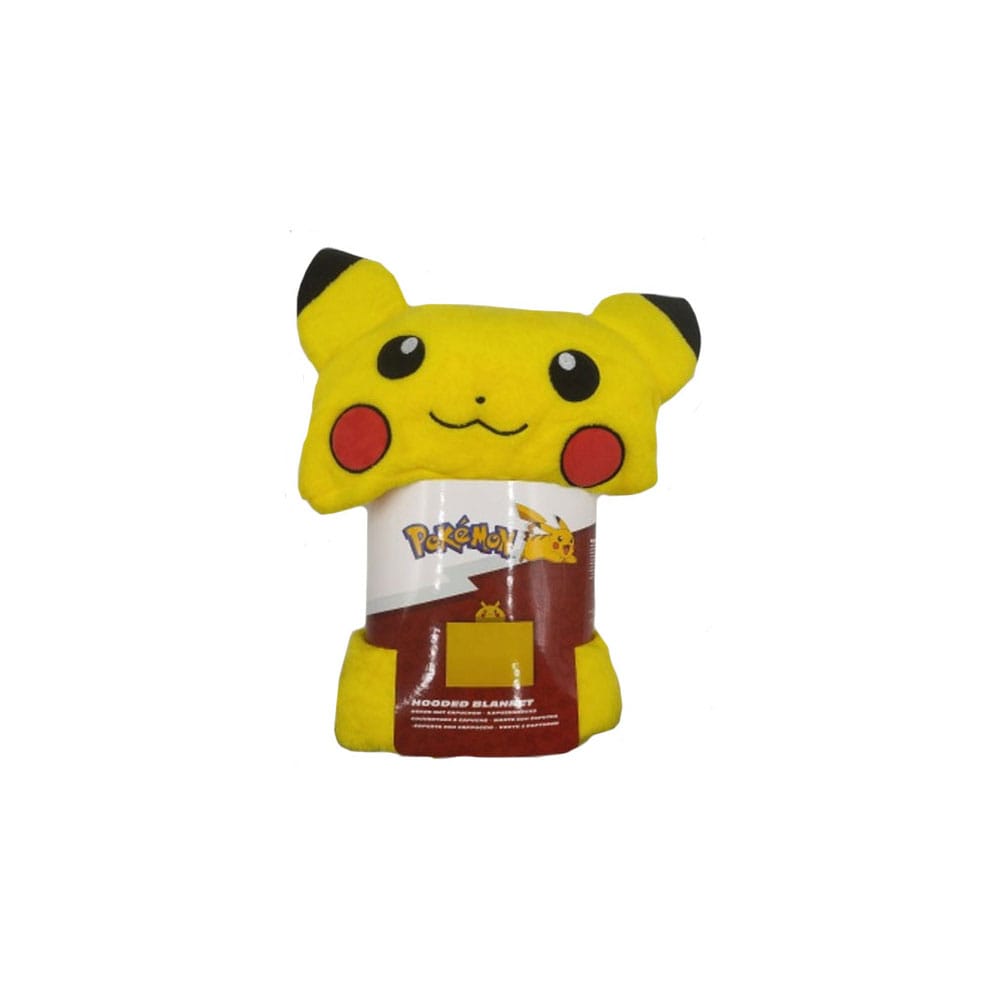 Pickachu hooded blanket