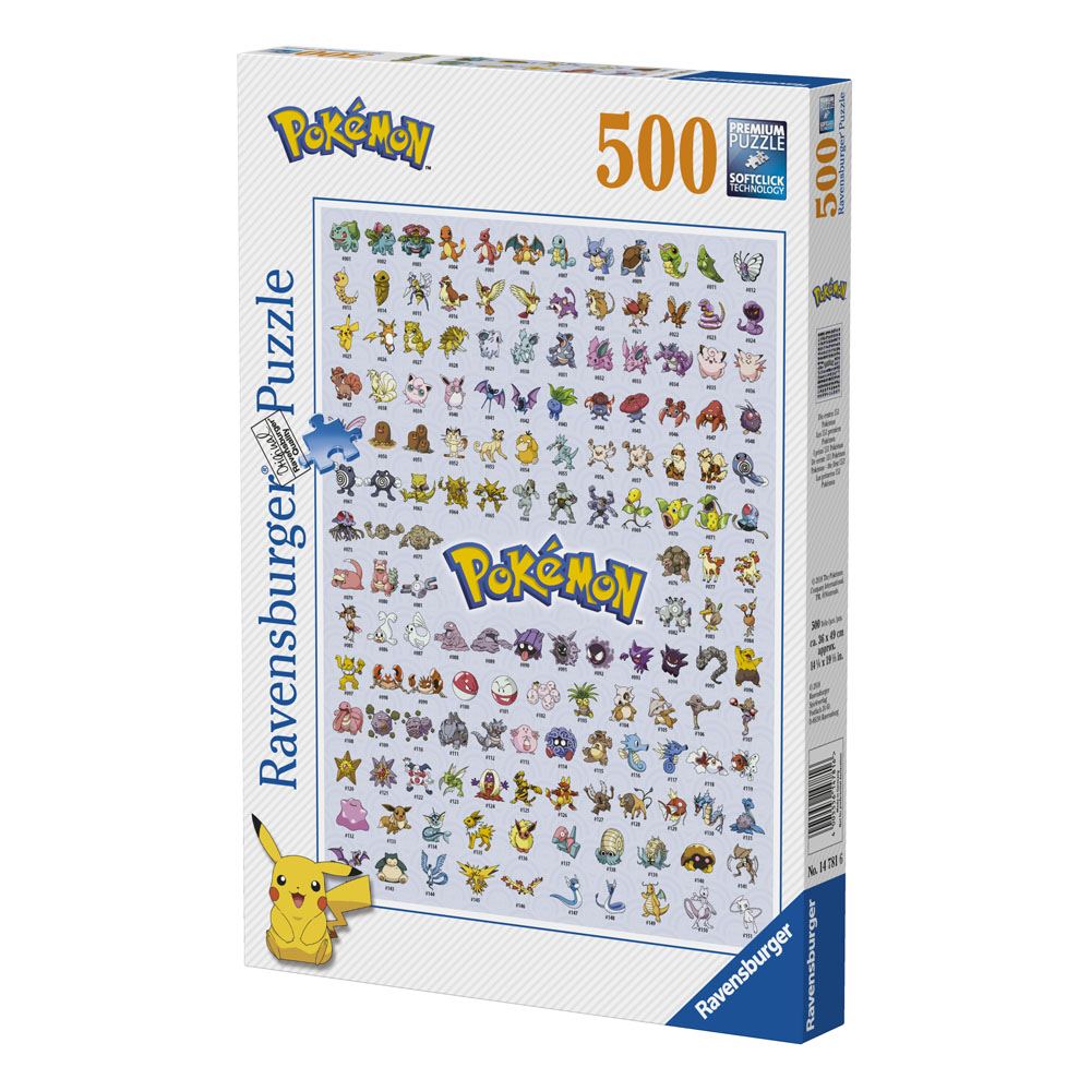 Pokémon Jigsaw Puzzle Pokémon (500 pieces) Puzzles Pokémon