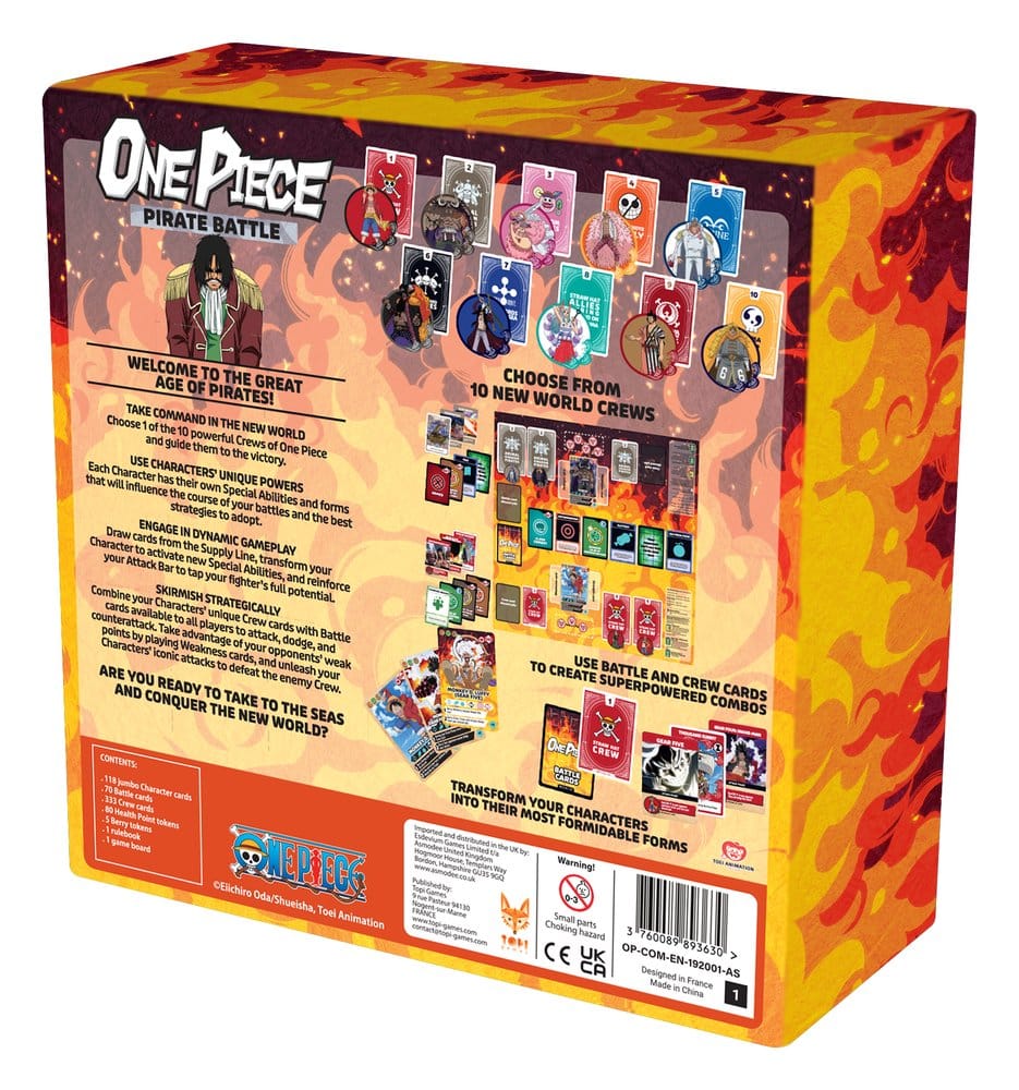 One Piece Pirate Battle Board Game